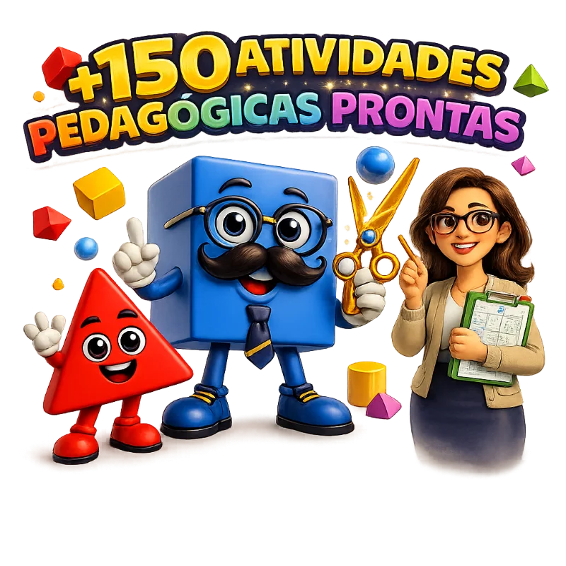 📚 +150 ATIVIDADES PEDAGÓGICAS PRONTAS
